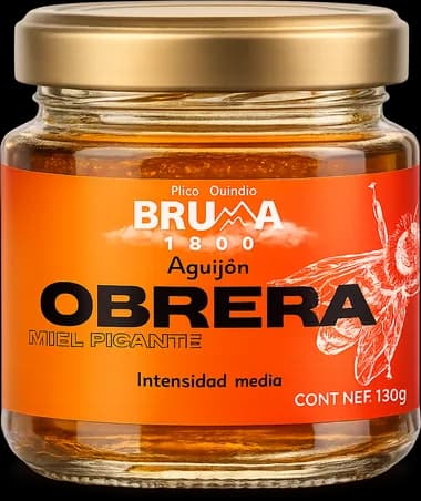Frasco de miel picante Aguijón Obrera de BRUMA1800