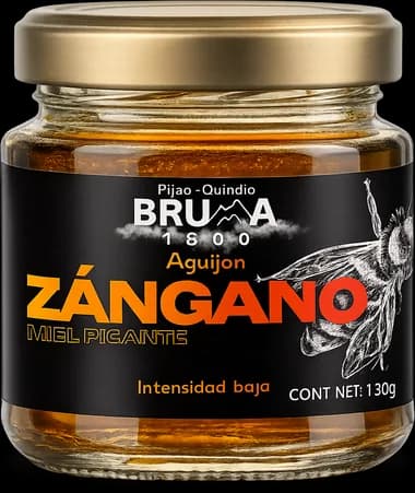 Frasco de miel picante Aguijón Zángano de BRUMA1800